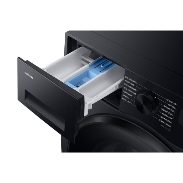 Samsung WD11DG5B15BBEU 11/6kg Washer Dryer, E Rated in Black