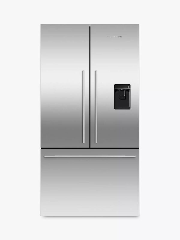 Freestanding French Door Fridge Freezer 569L 90cm Stainless Steel