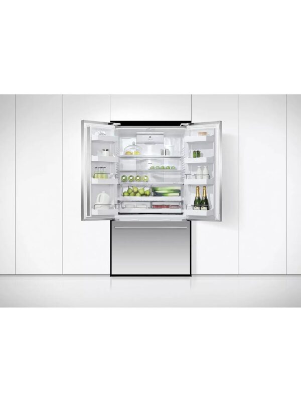 Freestanding French Door Fridge Freezer 569L 90cm Stainless Steel