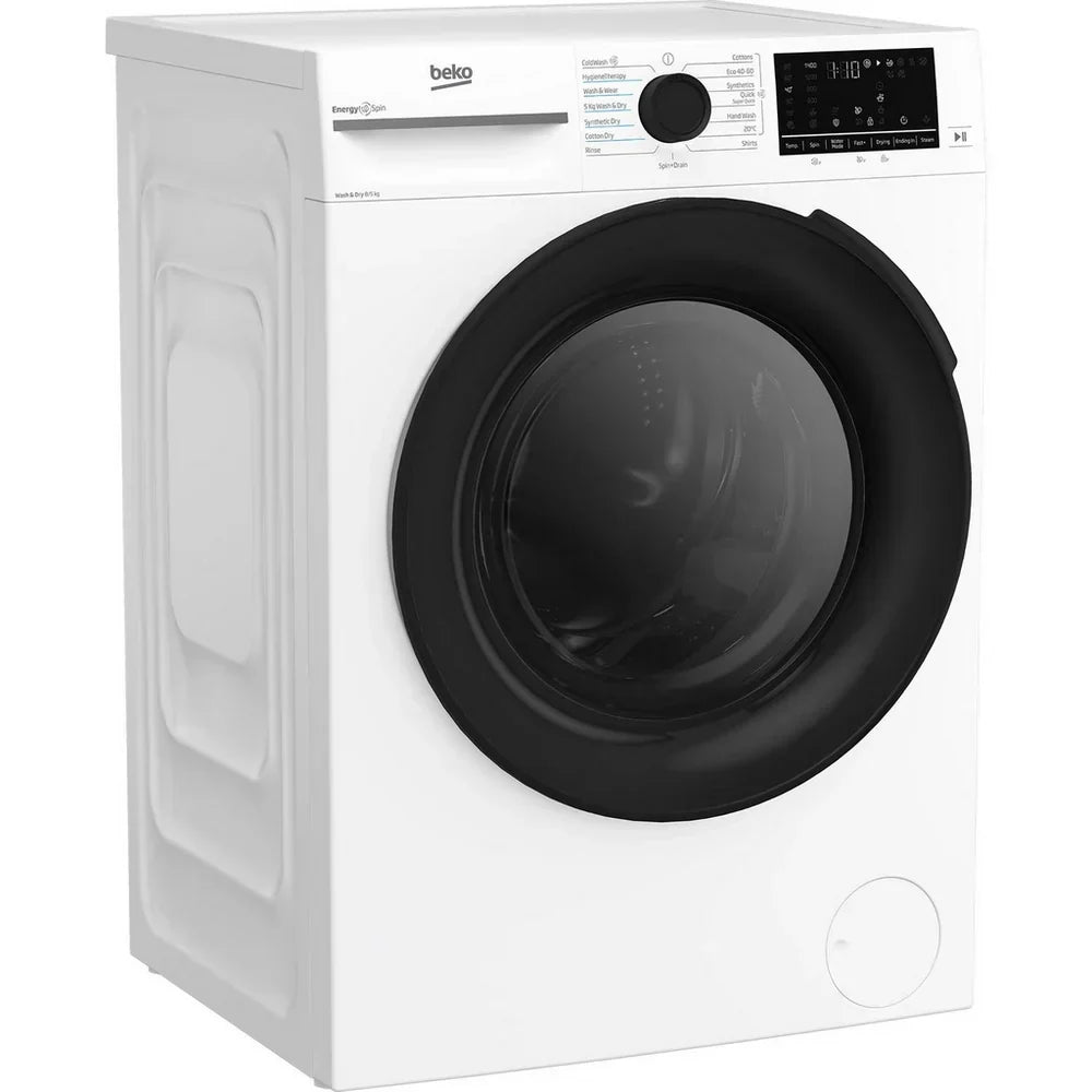 Beko BMND8545UW 8+5kg 1400 Spin Freestanding Front Load Washer Dryer White