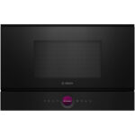 Bosch BFL7221B1B Series 8 Built In Microwave Oven Black