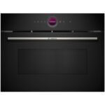 Bosch CEG732XB1B Series 8 Built-In Microwave & Grill Black