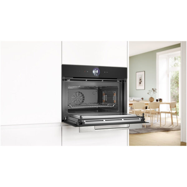 Bosch CMG7361B1B Series 8 Built-in compact Oven with Microwave function Black