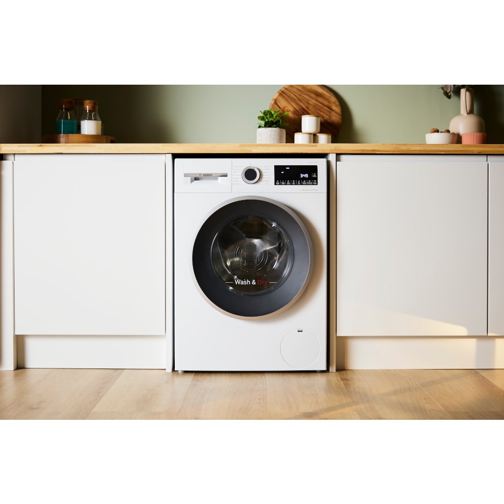 Bosch WNG25401GB Series 6 Freestanding Washer Dryer 10.5+6kg 1400 Spin White