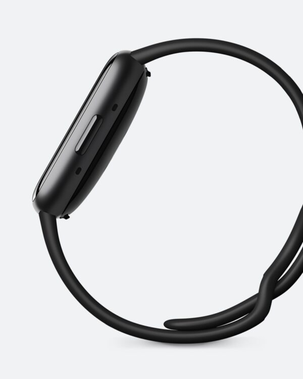 Fitbit Versa 4 Smartwatch 40.5mm Bluetooth Black/Graphite Aluminium – Built-in GPS, 6+ Day Battery