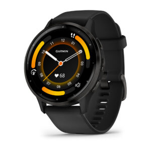 Garmin Venu 3 45mm GPS Smartwatch – 1.4" AMOLED, Up to 14 Days Battery – Slate/Black (010-02784-01)