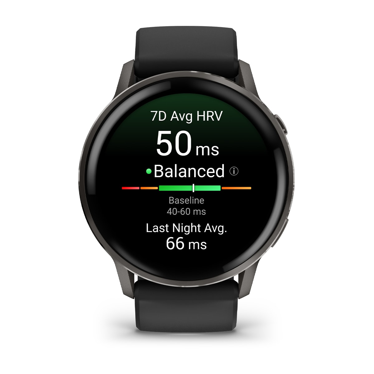 Garmin Venu 4 GPS Smartwatch 45mm Bluetooth Slate with Black Band – 1.4" AMOLED, ECG, LED Flashlight