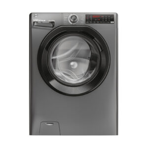Hoover H-WASH 350 H3WPS4106TAMBR80 10kg 1400 Spin Washing Machine, Wi-Fi, Steam – Graphite