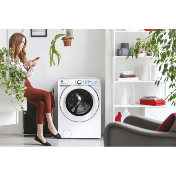Hoover HWB 410AMC 1-80 10kg 1400 Spin Front Load Washing Machine White - A Rated