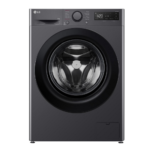 LG F4Y510GBLN1 10kg Steam 1400 Spin Freestanding Front Loading Washing Machine Slate Grey