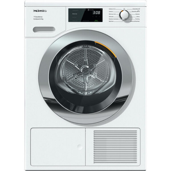 Miele TEH785 WP 9kg EcoSpeed Heat Pump Tumble Dryer White