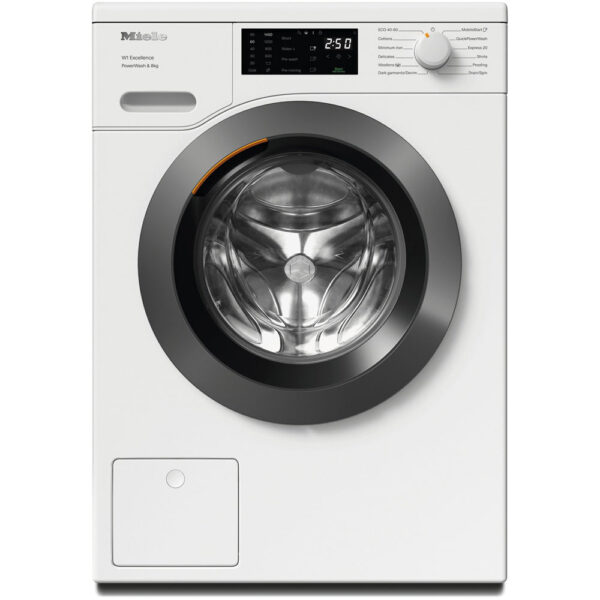 Miele WEB365 WCS PowerWash 8kg 1400 Spin Freestanding Washing Machine Lotus White