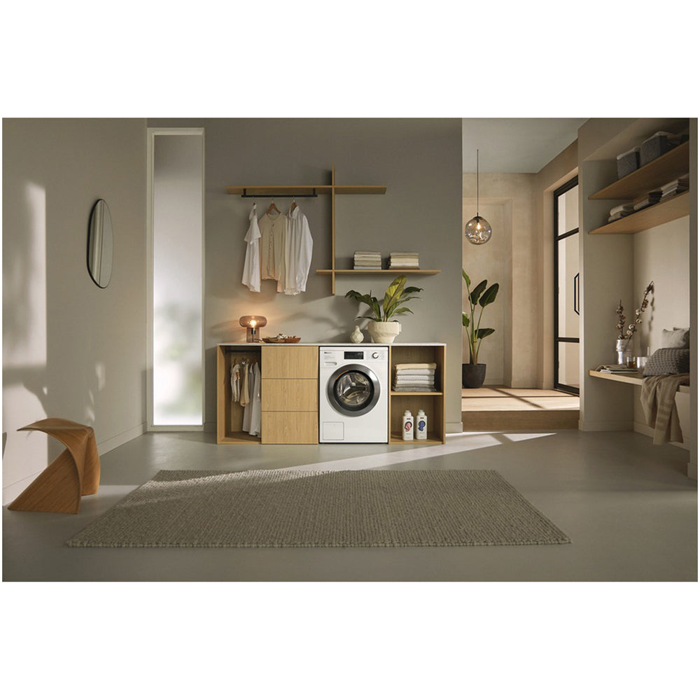 Miele WEE385 WCS 8kg 1400 Spin Power Wash & Steam Washing Machine Lotus White