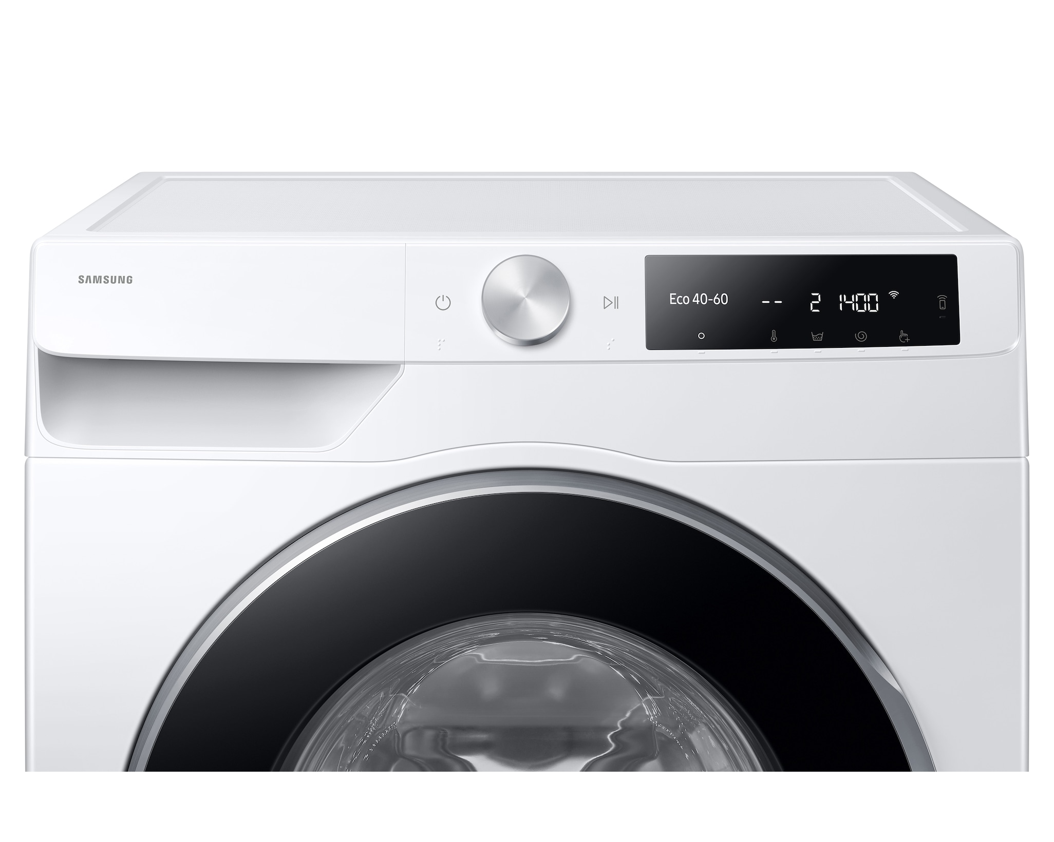 Samsung Series 6 WW90DG6U85LEU1 Bespoke AI Front-Load 9 kg 1400 Spin Washing Machine White