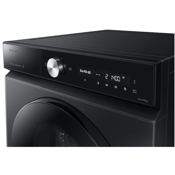 Samsung Series 8 WW11DB8B95GBU1 Bespoke AI Energy 11kg 1400 Spin Smart Washing Machine Black