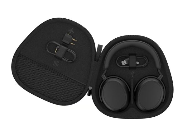 Sennheiser MOMENTUM 4 Wireless Noise Cancelling Over-Ear Headphones, 60-Hour Battery, aptX Adaptive, Black