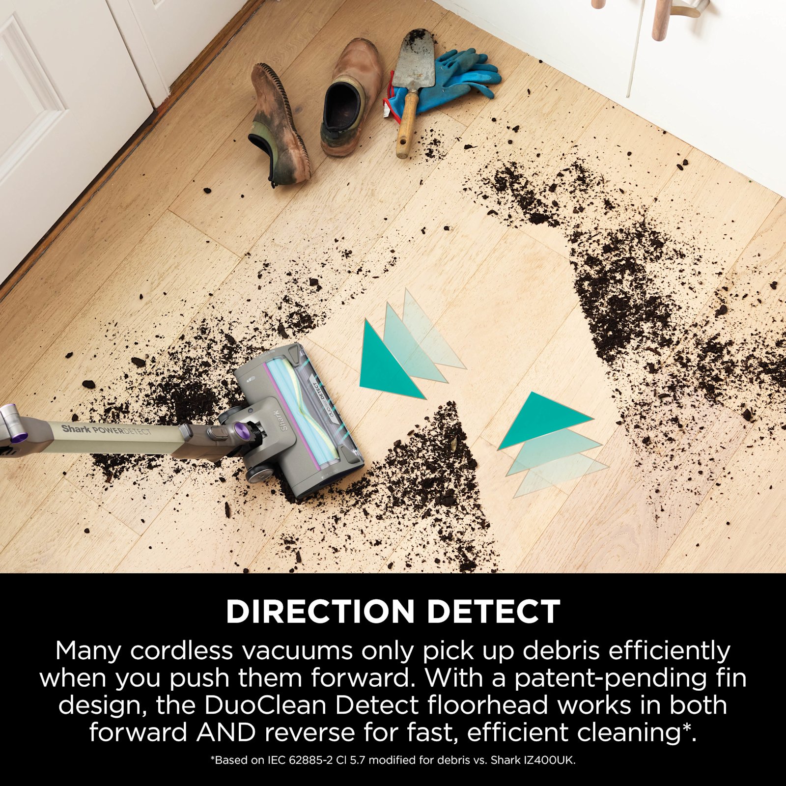 Shark PowerDetect Clean & Empty IP3251UKT Cordless Pet Vacuum – Auto-Empty Base, Up to 70 min