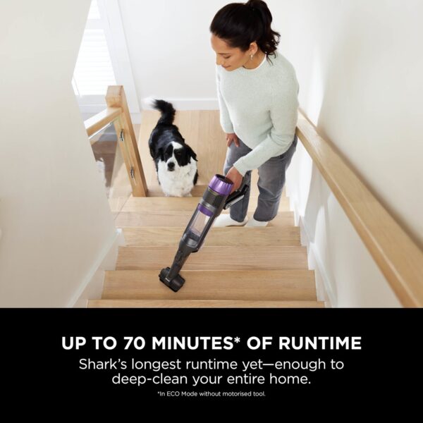 Shark PowerDetect Clean & Empty IP3251UKT Cordless Pet Vacuum – Auto-Empty Base, Up to 70 min
