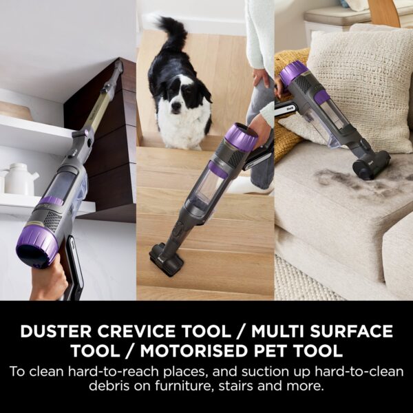 Shark PowerDetect Clean & Empty IP3251UKT Cordless Pet Vacuum – Auto-Empty Base, Up to 70 min
