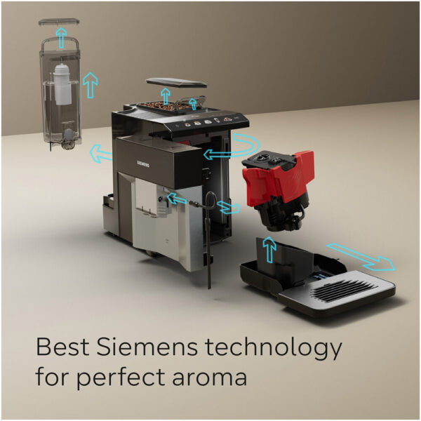 Siemens EQ500 TP515GB1 Bean to Cup Fully Automatic Coffee Machine with Milk Frother & Touch Display - Clearance