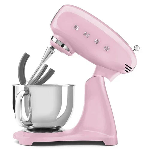 SMEG SMF03PKUK 50s Style Stand Mixer Pink